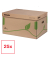 Archivcontainer ECO 623918, A4, braun, Recyclingkarton