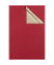 Geschenkpapier 2-Color  731668, 50cm x 250m, weinrot/platin