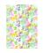 Geschenkpapier 8A8285, Schmetterlinge/Blumen, 50cm x 250m, bunt/R&uuml;ckseite wei&szlig;