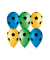 Luftballon Fu&szlig;ball 40BT sortiert