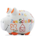 Spardose Schwein (klein) 101570 , "Zum Schulanfang zum Schulanfang"