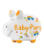 Spardose Schwein (klein) 101876 , "Babyparty"