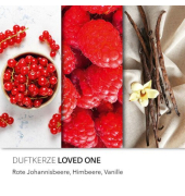 Duftkerze A2084 Haribo rot 