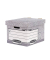 Archivbox Bankers Box 00810-FFEU, A4, grau/wei&szlig;, innen 39x33,3x28,5cm (TxBxH), Karton