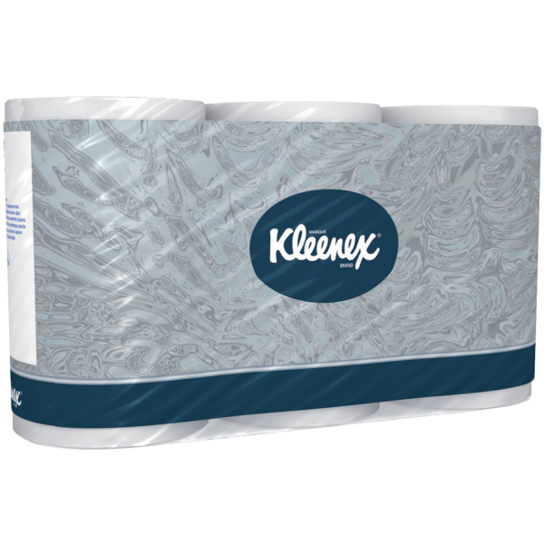 Kimberly-Clark Toilettenpapier  8440, 3-lagig, super-hochweiß, 350 Blatt, 5027375023699 Kimberly-Clark 6 Rolle