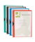Klemmhefter Metal Clip Files-Reihe KF00467, A4 rot, f&uuml;r ca. 60 Blatt, Polyvinylchlorid (PVC) 80g