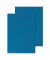 Umschlagkarton KF00500 A4 Karton 250 g/m&sup2; blau Lederstruktur