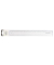 Kunststoff-Lineal Standard KF00587 transparent 30cm mit Tuschekante im Etui