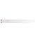 Kunststoff-Lineal Standard KF00588 transparent 40cm mit Tuschekante im Etui