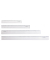 Kunststoff-Lineal Standard KF00589 transparent 50cm mit Tuschekante im Etui
