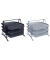 Briefablagenset KF00822, A4/C4, silber, Metall