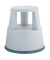 Rollhocker KF01003 Trittboy, 1x 2 Stufen, lichtgrau, Kunststoff