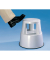 Rollhocker KF01003 Trittboy, 1x 2 Stufen, lichtgrau, Kunststoff