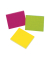 Haftnotizen KF01224, 38x51mm, 3-farbig sortiert (neonpink/neongr&uuml;n/neonorange), rechteckig