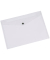 Dokumententasche - KF01244, A4 quer, transparent milchig, Polypropylen (PP), Druckknopfverschluss