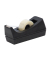 Klebebandabroller KF01294, f&uuml;r Klebeb&auml;nder bis 19mm x 33m, schwarz