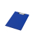 Klemmbrettmappe KF01301, A4, blau, Karton mit PVC-&Uuml;berzug