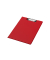 Klemmbrettmappe KF01302, A4, rot, Karton mit PVC-&Uuml;berzug