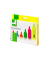 Textmarker-Set KF01909, Etui, gelb/blau/gr&uuml;n/rot/orange/pink, 2-5mm Keilspitze