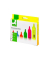 Textmarker-Set KF01909, Etui, gelb/blau/gr&uuml;n/rot/orange/pink, 2-5mm Keilspitze