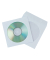 CD/DVD-Papierh&uuml;lle m.Fenster selbstklebend