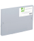 Heftbox KF02310, A4 farblos, 2,5cm F&uuml;llh&ouml;he, Polypropylen (PP)