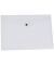Dokumententasche - KF02470, Din A5 quer, transparent milchig, Polypropylen (PP), Druckknopf