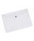 Dokumententasche - KF02470, Din A5 quer, transparent milchig, Polypropylen (PP), Druckknopf