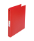 Ringbuch KF02907, A4 4 Ringe 25mm Ring-&Oslash; Polypropylen (PP) rot-transparent