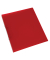 Ringbuch KF02912, A4 2 Ringe 16mm Ring-&Oslash; Polypropylen (PP) rot-transparent