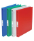 Ringbuch KF02913, A4 2 Ringe 16mm Ring-&Oslash; Polypropylen (PP) farbig sortiert-transparent
