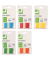 Haftmarker KF03636, 25x43mm, orange, ohne, rechteckig