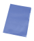 Sichth&uuml;llen KF00307, A4, blau, transluzent genarbt, oben & rechts offen, 0,12mm