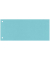 Trennstreifen KF00512 blau 190g gelocht 24x10,5cm