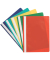 Schnellhefter Standard-Schnellhefter-Serie KF01464, A4, farbig sortiert, Kunststoff, 80g, Vorderdeckel transparent