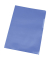 Sichth&uuml;llen KF01643, A4, blau, transluzent genarbt, oben & rechts offen, 0,12mm