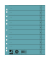 Trennbl&auml;tter KF02786 A4 blau 230g 