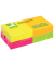 Haftnotizen KF10508, XL-Notes, 76x76mm, 4-farbig sortiert (neongelb/neongr&uuml;n/neonorange/magenta), quadratisch