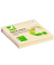 Haftnotizen KF05609, 76x76mm, gelb, quadratisch
