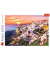 Puzzle Sonnenuntergang &uuml;ber Santorini
