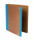 Ringbuch Life Karton Optik 330286101, A4 2 Ringe 30mm Ring-&Oslash; Karton blau