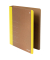 Ringbuch Life Karton Optik 330286108, A4 2 Ringe 30mm Ring-&Oslash; Karton gelb