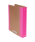 Ringbuch Life Karton Optik 330286116, A4 2 Ringe 30mm Ring-&Oslash; Karton pink