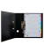 Kartonregister 100192, 6-teilig blanko, A4, 160 g/m&sup2;, farbige Taben, 6-teilig
