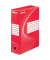Archivbox 128422, A4, rot, Pappe (RC)