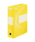 Archivbox 128423, A4, gelb, Pappe (RC)