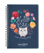 Notizbuch 81902, Forever Young, mehrfarbig, A5, kariert, 90g, 60 Blatt / 120 Seiten