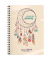 Notizbuch 82103, Forever Young, mehrfarbig, A4, kariert, 90g, 60 Blatt / 120 Seiten