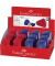 Dosenspitzer doppelt rot+blau