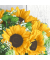 Motivservietten 210880, mehrfarbig / Sonnenblumenstrau&szlig;, 3-lagig, 25x25cm